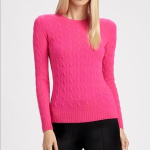 Ralph Lauren Cashmere Sweater Pink Small